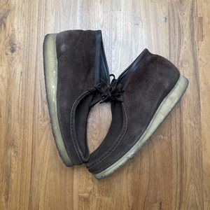 Clark’s Wallabee Brown Suede